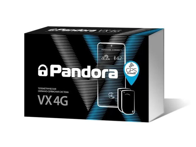 Pandora VX-4G 2CAN, BT, GSM Автосигнализация